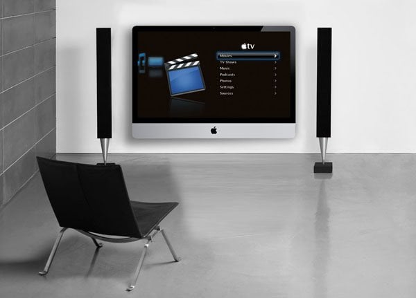 Apple TV set Apple TV set