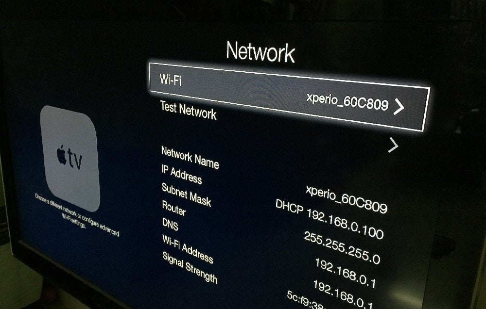 Apple TV WiFi